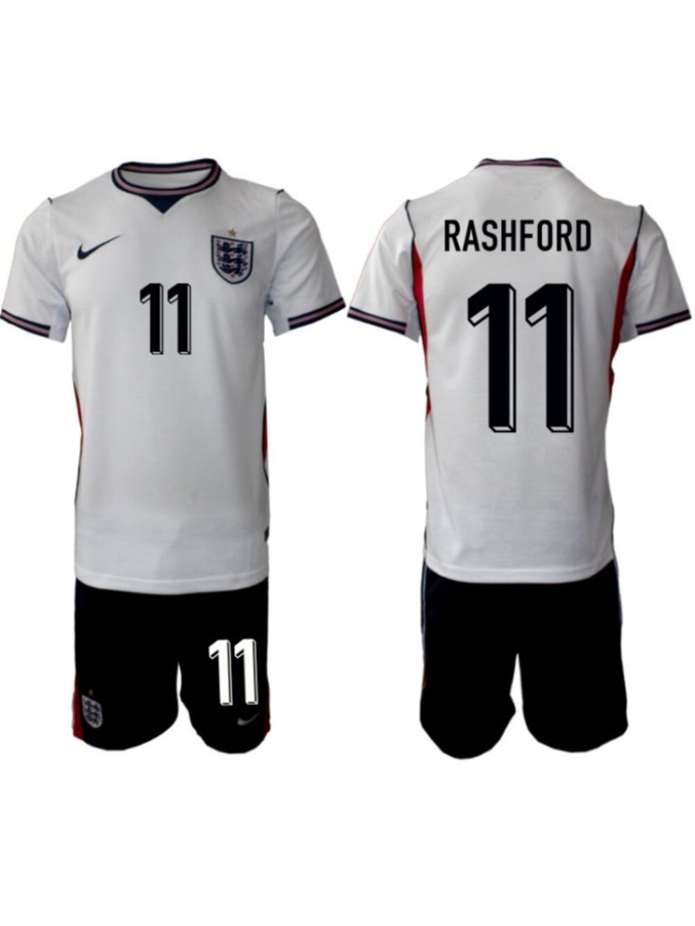 Marcus Rashford White 2026 WC Soccer Jersey Suit